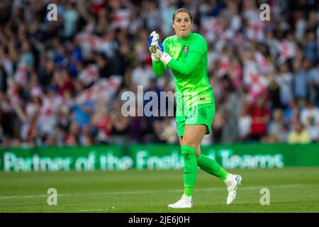 Freitag, 24.. Juni 2022. Mary Earps. England vs. Niederlande. International freundlich in Elland Road (Leeds, Großbritannien). Stockfoto