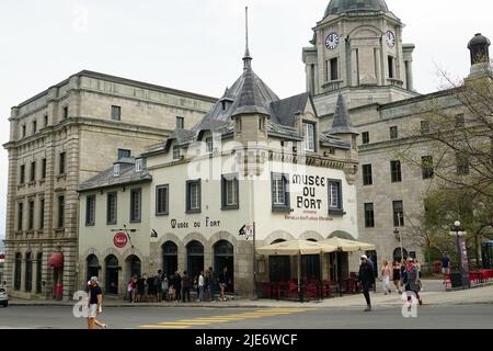 Musée du Fort, Fort Museum, Oberstadt, Quebec City, Ville de Québec, Provinz Quebec, Kanada, Nordamerika Stockfoto