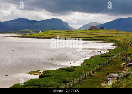 Ardroil Bay in Uig auf Isle of Lewis Stockfoto