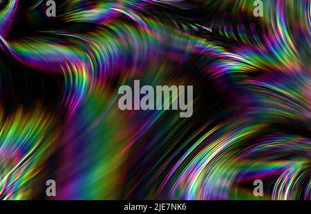 Dynamischer psychedelischer Hintergrund Stockfoto