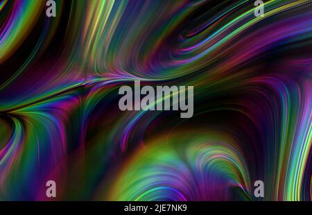 Dynamischer psychedelischer Hintergrund Stockfoto