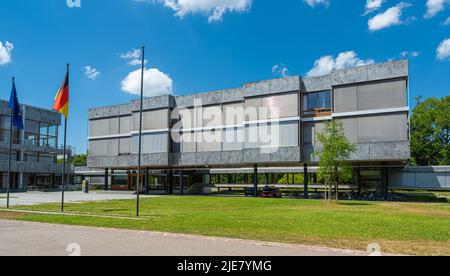 Bundesverfassungsgericht in Karlsruhe. Deutschland, Baden Württemberg, Europa Stockfoto