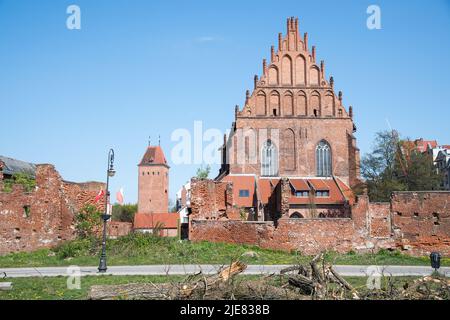 Ehemalige Dominikanische St. Mary's Church, jetzt Kunstgalerie Galerie EL in der Altstadt von Elblag, Polen © Wojciech Strozyk / Alamy Stock Photo Stockfoto