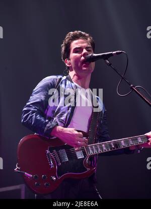 Stereophonics Live in der Metro Radio Arena, Newcastle. 12. März 2018. Kredit Tracy Daniel/Alamy Stockfoto