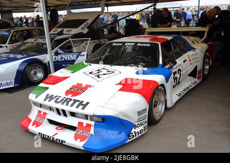 Sauber-BMW M1R beim Festival of Speed 2022, Goodwood, Sussex, UK Stockfoto