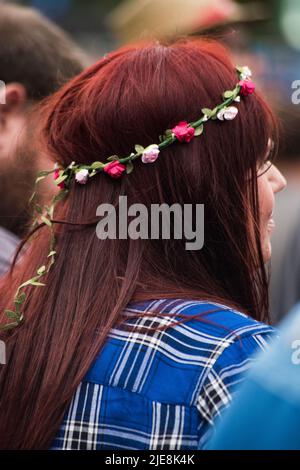 Hardwick Live Festival, Sedgefield, County Durham, Großbritannien Samstag, 18. August 2018. Festivalkredit: Tracy Daniel/Alamy Stockfoto