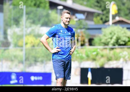 KSC Training Karlsruher SC Austria Neuzugang Simone Rapp Neukirchen Großvenediger zweite Liga Stockfoto