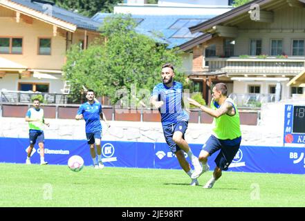 KSC Training Karlsruher SC Austria Neuzugang Simone Rapp Neukirchen Großvenediger zweite Liga Stockfoto