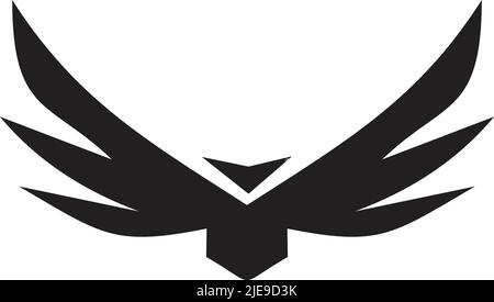 Eagle Bird Logo Icon Design Vektorvorlage Stock Vektor