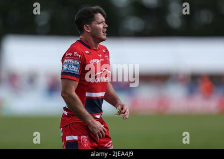 Lachlan Coote #1 von Hull KR während des Spiels Stockfoto