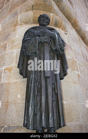 Die Altstadt von Caceres ist das wichtigste Zentrum der zivilen und religiösen Architektur für den spanischen Renaissance-Stil Stockfoto