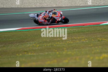 26. Juni 2022, TT Circuit Assen, Assen, Niederländischer Grand Prix 2022, auf dem Bild Fabio di Giannantonio aus Italien, Gresini Racing MotoGP Stockfoto