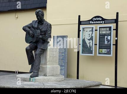 Christie Hennessy Denkmal in Tralee in der Grafschaft Kerry Stockfoto