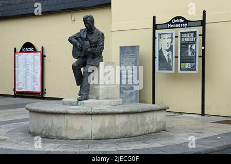 Christie Hennessy Denkmal in Tralee in der Grafschaft Kerry Stockfoto