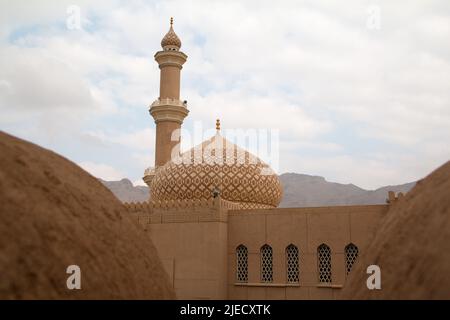 Die riesige Festung Nizwa, Oman Stockfoto