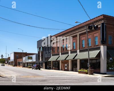 Gebäude in Salem Missouri Stockfoto