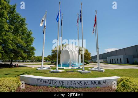 Foto von Tidewater Veterans Memorial Virginia Beach Stockfoto