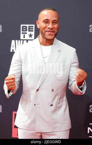 LOS ANGELES - 26. JUNI: Devon Franklin bei den 2022 BET Awards am 26. Juni 2022 in Los Angeles, CA, im Microsoft Theater Stockfoto