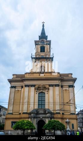 Pfarrkirche St. Teresa von Avila, Budapesti Avilai Nagy Szent Teréz Plébániatemplom Stockfoto