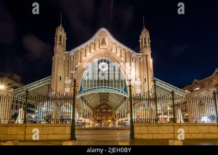 Mercado de Colon (Columbus-Markt), Valencia, Bundesland Valencia, Spanien Stockfoto