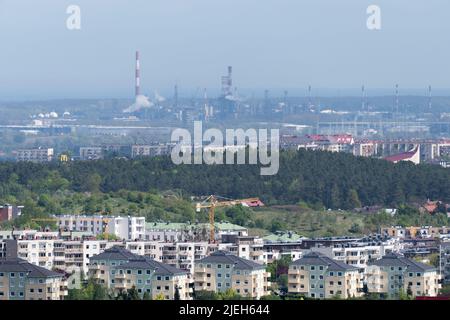 Grupa Lotos Raffinerie in Danzig, Polen © Wojciech Strozyk / Alamy Stock Photo *** Local Caption *** Stockfoto