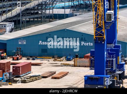 Fruit Terminal, Associated British Ports, Southampton Docks UK Stockfoto