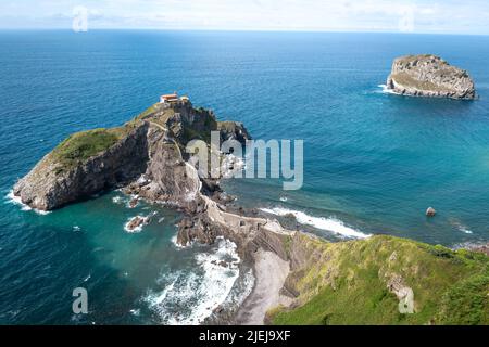 Gaztelugatxe, Baskenland, Spanien Stockfoto