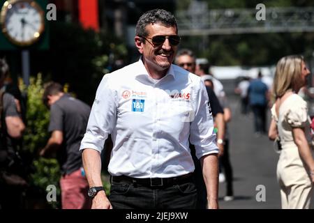 BARCELONA, ITALIEN, 22. Mai: Günther Steiner, AUT, Teamleiter des Haas-F1-Teams, während der GP Formula 1 in Spanien der Region Barcelona 2022 Stockfoto