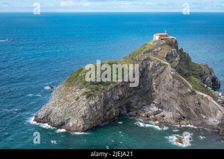 Gaztelugatxe, Baskenland, Spanien Stockfoto