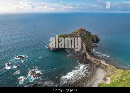 Gaztelugatxe, Baskenland, Spanien Stockfoto