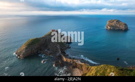 Gaztelugatxe, Baskenland, Spanien Stockfoto