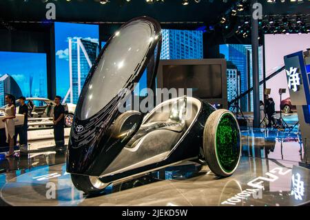 Toyota FV2 Konzept auf der Guangzhou Auto Show 2015 zu sehen. Stockfoto