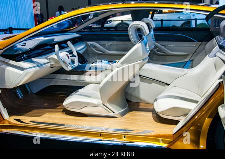 Roewe Vision-R auf der Guangzhou Auto Show 2015 zu sehen. Stockfoto