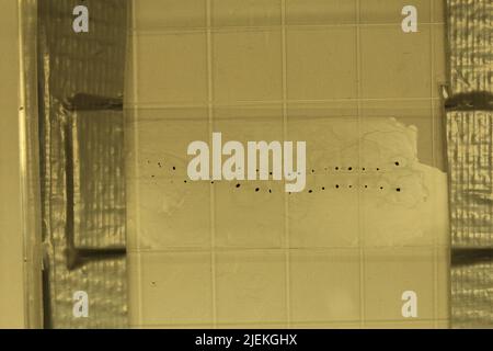 Nicht sortiertes Material. Stockfoto