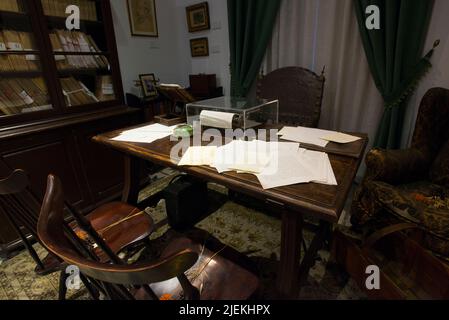 Zenobia und Juan Ramón Jiménez House Museum, Moguer Stockfoto