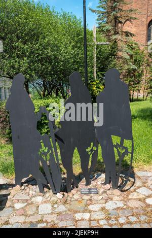 Kreuzritterburg (14. Jahrhundert), Kwidzyn, Pommersche Woiwodschaft, Polen Stockfoto