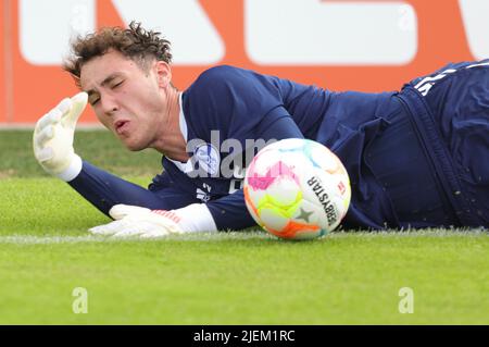 Schalke, Deutschland. 27.. Juni 2022. firo: 27.06.2022, Fußball, Fußball: 1. Bundesliga: Schalke 04 Training JUSTIN HEEKEREN/dpa/Alamy Live News Stockfoto