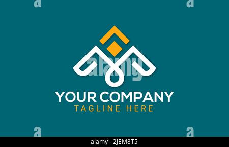 Bunte Reise Logo Vorlage detaillierte Reise Logo Konzept Vektor Logo Design Stock Vektor