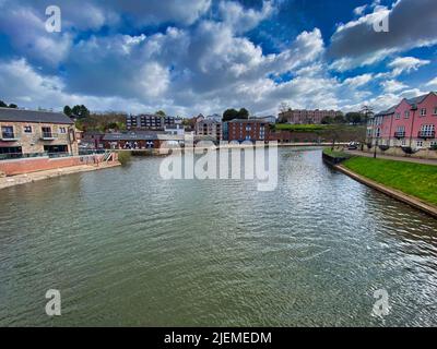 Exeter Quay in Devon, Großbritannien Stockfoto
