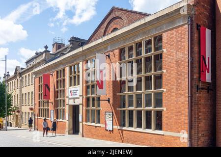 Zentralmuseums & Kunstgalerie, Guildhall Road, Northampton, Northamptonshire, England, Vereinigtes Königreich Stockfoto