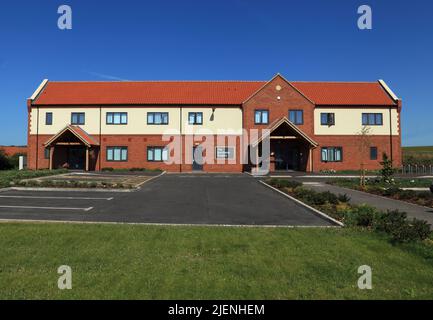 The Burnhams Surgery, NHS, Burnham Market, Norfolk, neue Räumlichkeiten, 2022, England Stockfoto