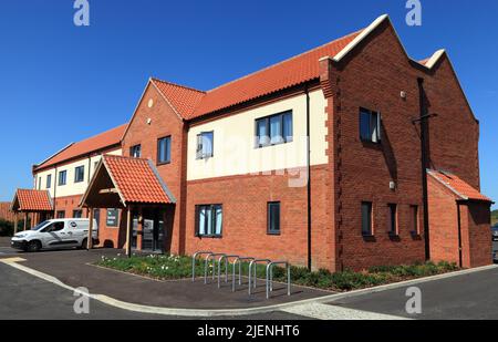 The Burnhams Surgery, NHS, Burnham Market, Norfolk 4 Stockfoto