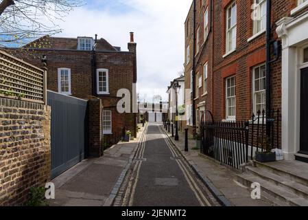 Holly Mount in Hampstead, London im Frühjahr Stockfoto