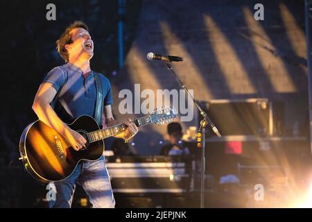 Anfiteatro del Vittoriale Italien 27 Juni 2022 James Blunt - Gardone Riviera garda See - live in Brescia © Andrea Ripamonti / Alamy Stockfoto