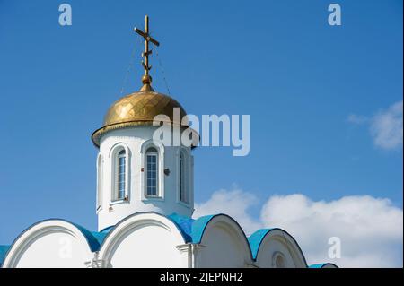 Murmansk.Russland22.06.2015Orthodoxe Kirche des Erlösers auf den Gewässern Stockfoto