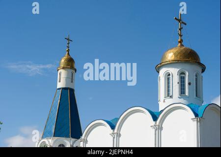 Murmansk.Russland22.06.2015Orthodoxe Kirche des Erlösers auf den Gewässern Stockfoto