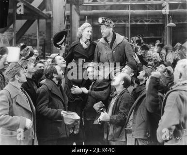 KAREN MORLEY und PAUL MUNI in SCHWARZER WUT 1935 Regisseur MICHAEL CURTIZ Originalgeschichte Jan Volkanik von Richter Michael A. Musmanno First National Pictures / Warner Bros Stockfoto