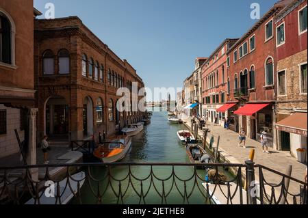 Murano Insel in Venedig Italien Stockfoto