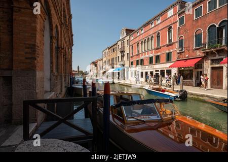 Murano Insel in Venedig Italien Stockfoto