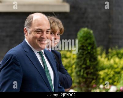 London, Großbritannien. 28.. Juni 2022. Minister in Downing Street, Ben Wallace, Verteidigungsminister, Kredit: Ian Davidson/Alamy Live News Stockfoto
